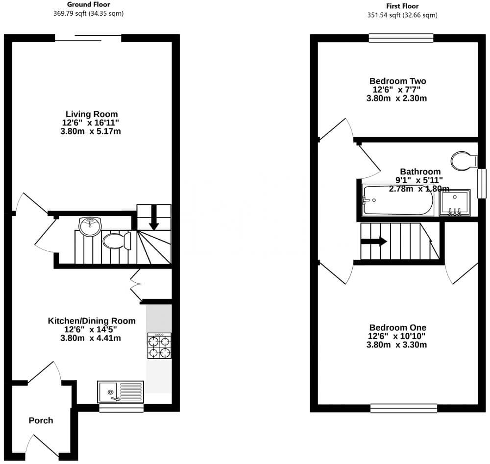 The Ridley floorplan