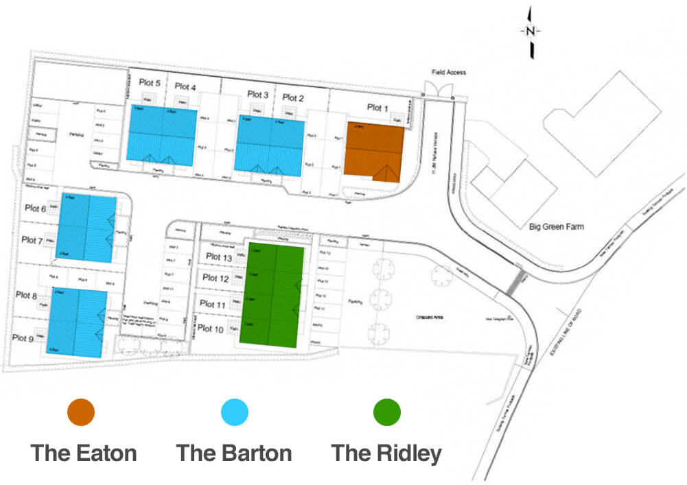 Green Farm Court siteplan